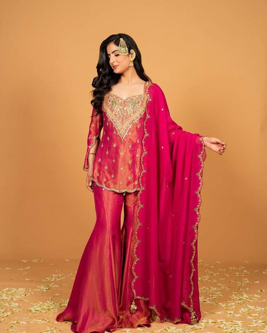 party wear sharara