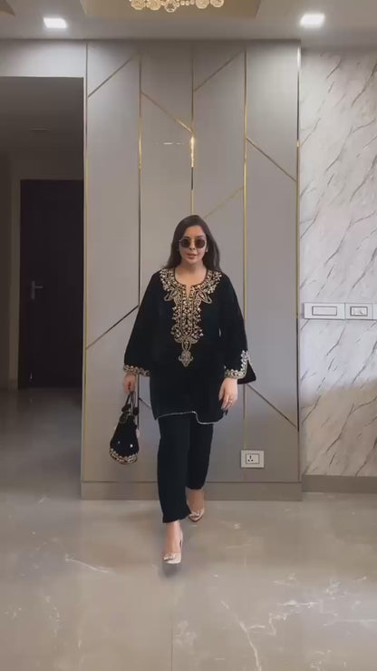 winter party wear 1379